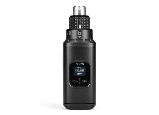 Shure SLXD3 G59 Digitaler Aufstecksender, G59-Band 470-514 MHz