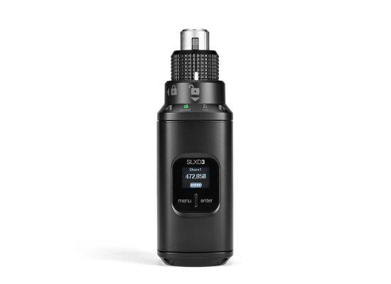 Shure SLX-D H56 Funksystem, SLXD3 Aufstecksender, SLXD5 Empfänger