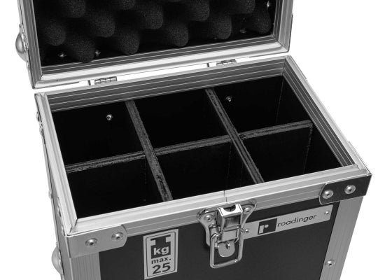 Case für 6x 0.5l / 6x 0.33l Flasche/Dose, schwarz