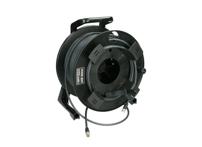 Klotz VHLS1-NS UHD HD-SDI Kabeltrommel, 80m, schwarz, BNC/BNC