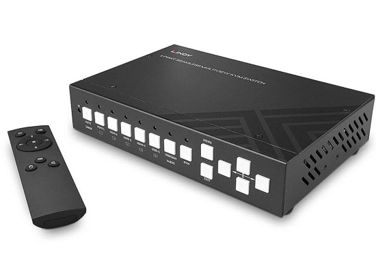 Lindy 32330 5 Port HDMI / USB KVM Switcher, 4K