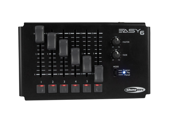 Showtec Easy 6 Akku Lightcontroller, 6 Kanäle