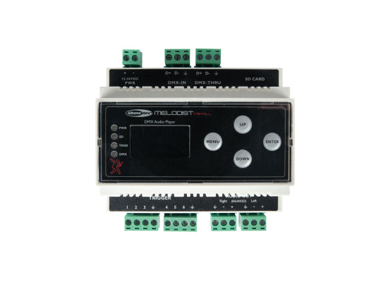 Showtec Melodist Install DMX-steuerbarer WAV-Player