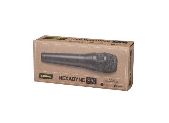 Shure NXN8C Nexadyne Mikrofon, dynamisch, Niere, schwarz