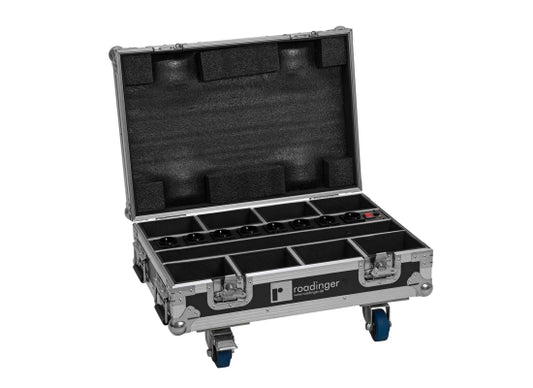 Case für 8x Eurolite Akku Mini IP UP-4 QCL MK2 Spot