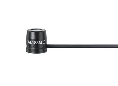Shure WL183M Lavalier Clipmikrofon, schwarz, LEMO