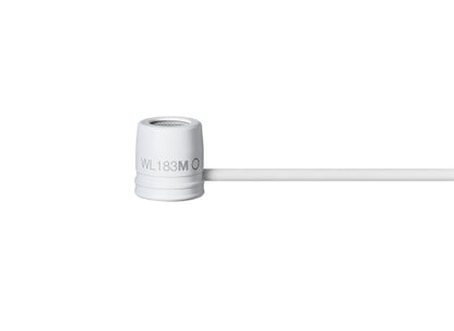 Shure WL183M Lavalier Clipmikrofon, weiß, LEMO