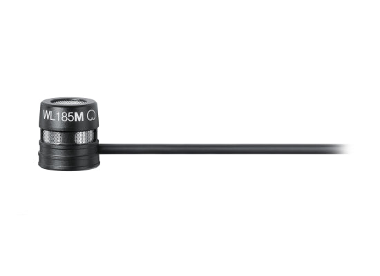 Shure WL185M Lavalier Clipmikrofon, schwarz, Lemo