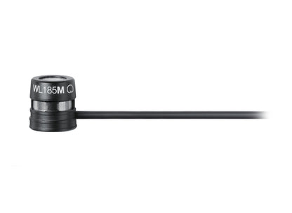 Shure WL185M Lavalier Clipmikrofon, schwarz, Lemo