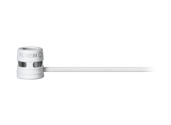 Shure WL185M Lavalier Clipmikrofon, weiß, Lemo
