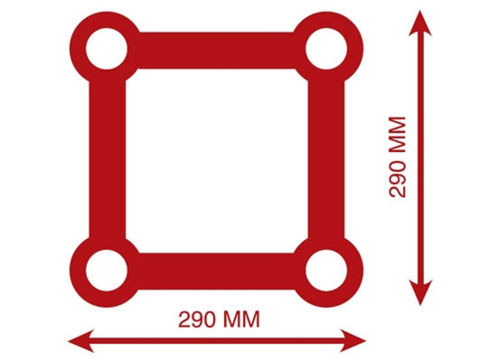 Global Truss F34P-B Traverse, 0.29m