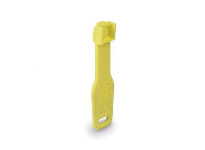 Lindy 47900 RJ45 Port Schloss 10er SET, gelb