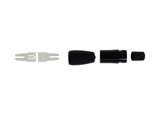 Neutrik NE8MXR-B-TOP CAT6A Ethercon Kabelstecker, schwarz