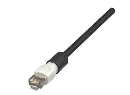 Neutrik NE8MXR-B-TOP CAT6A Ethercon Kabelstecker, schwarz
