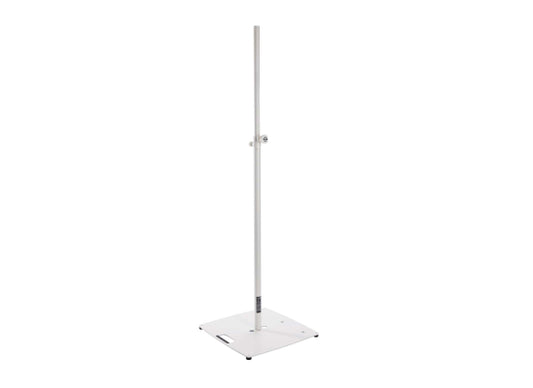 K&M 24654 Leuchten-/Boxenstativ Pro mit Stahlplatte, weiß