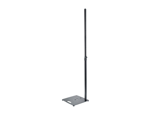 K&M 26729 Boxenstativ mit Stahlplatte, schwarz