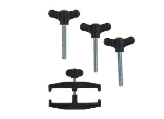 E-AV Stumpfl BFZ-F/S/BVS/AT32/1 Flügelschrauben SET,M8x55mm, 3 St