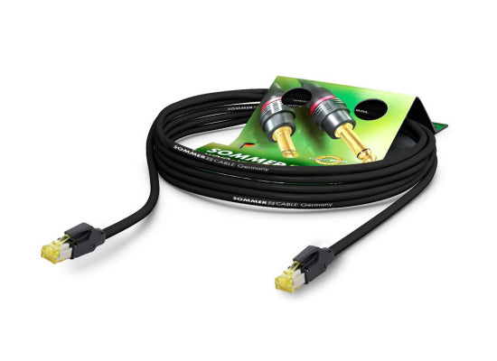 Sommer Cable Mercator CAT.7 PUR Netzwerkkabel, 10m, SCHWARZ