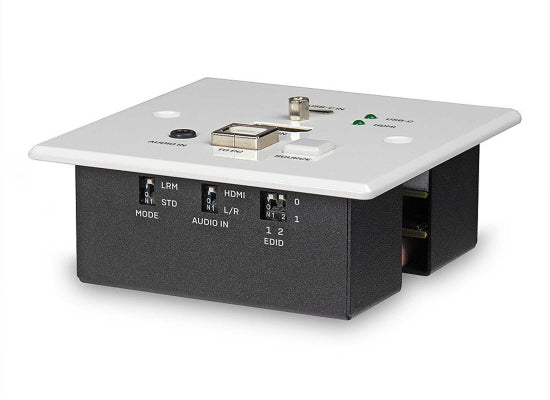 Lindy 38387 HDBaseT UK Wall Plate KVM Extender, 4K, 150m