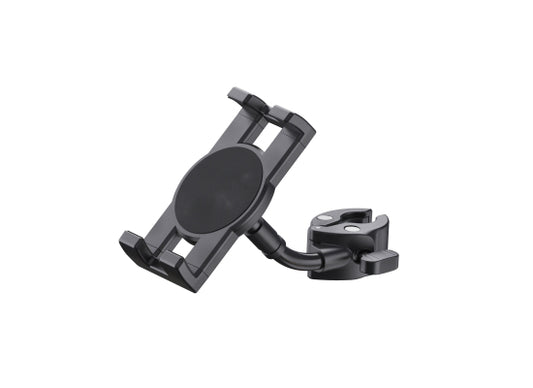 K&M 19764 Smartphone / Tablet Halter, Kunststoff, schwarz
