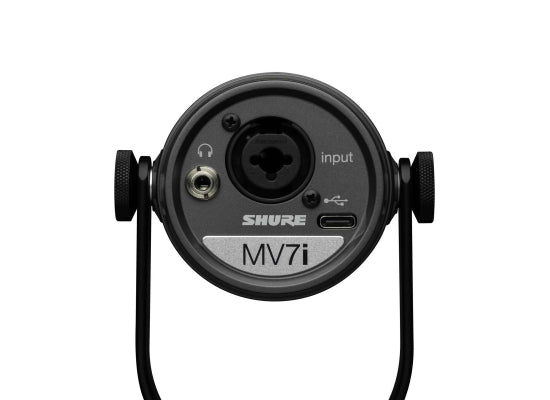 Shure MV7i Podcast-Mikrofon mit Interface