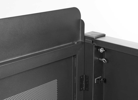 Omnitronic BOOZ Event Stand, DJ Tisch, schwarz, 1150x500mm