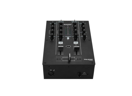Omnitronic PM-202F DJ-Mixer / Player, 2-Kanal, schwarz
