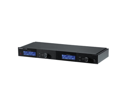 Shure SLXD4Q+ G65 Dante Digital-Empfänger, G65-Band 470-606MHz