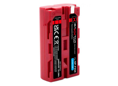 Baxxtar NP-F550 Akku, Li-Ion 7.2V, 3500mAh