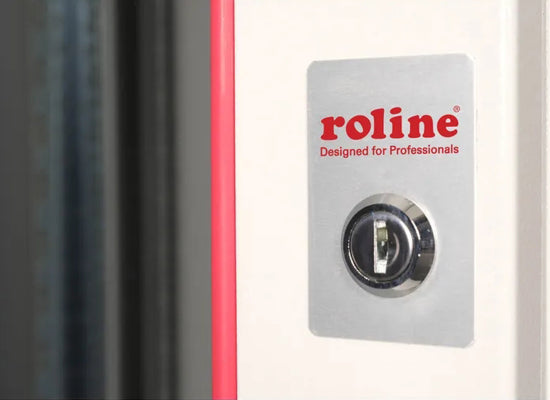 Roline Wandgehäuse Pro, 16HE, grau, 600x600mm, Glastür, 19''