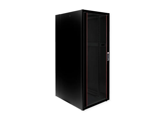 Roline Netzwerkschrank Basic, 42HE, schwarz, 800x1000mm