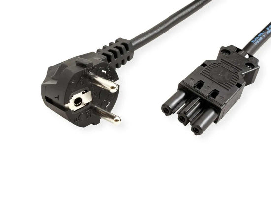 Bachmann GST18-3 Gerätezuleitung, schwarz, 2m