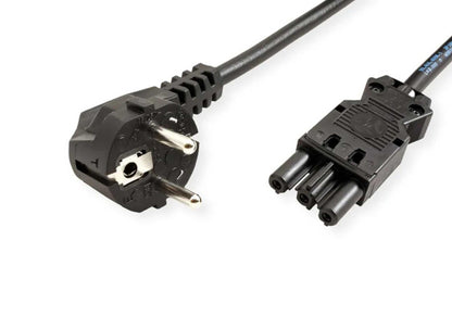 Bachmann GST18-3 Gerätezuleitung, schwarz, 2m