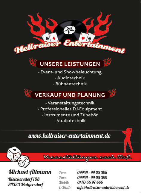 Hellraisers Geschenkegutschein